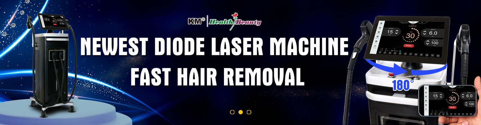 Machine à laser à diode portable