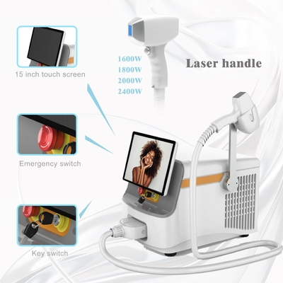 OEM ODM Portable Diode Laser épilateur pour la maison 2 ans de garantie