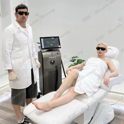 810nm 808nm Diode Ice Laser Machine 3 Wave Pour le resserrement de la peau / élimineur de pores