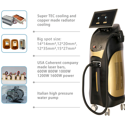 OEM Salon Laser Machine d'épilation Diode 808 Machine laser anglais Langues en option