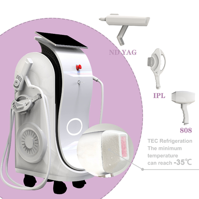 Utilisation en salon de l'IPL multifonctionnel RF DIODE LASER ND YAG LASER pour l'épilation, le détatouage et le rajeunissement de la peau