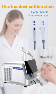 Machine d'épilation laser à fibre personnalisée pour les taches de peau sombres Taille 14*14mm 12*20mm 12*35mm