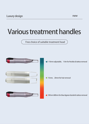 Tout en une épilation laser en picosecondes et ND YAG machine d'épilation laser de tatouage