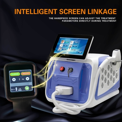 Machine laser à diode portable de 1800W 755nm 808nm 1064nm 940nm Machine de beauté multifonctionnelle