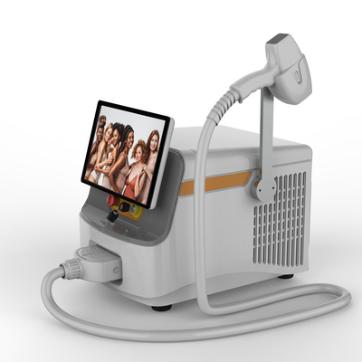 Salons de beauté machine d' épilation 755nm 1064nm 808nm équipement laser à diode portable