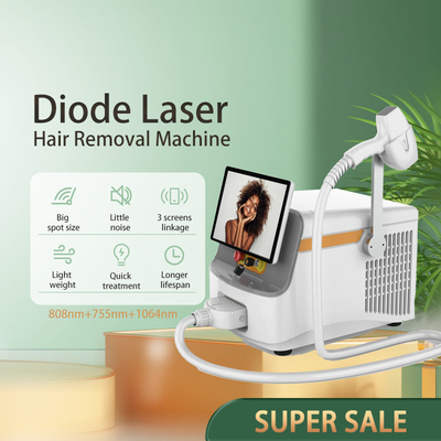 La machine d'épilation médicale laser portable 808nm-810nm est approuvée par la CE.