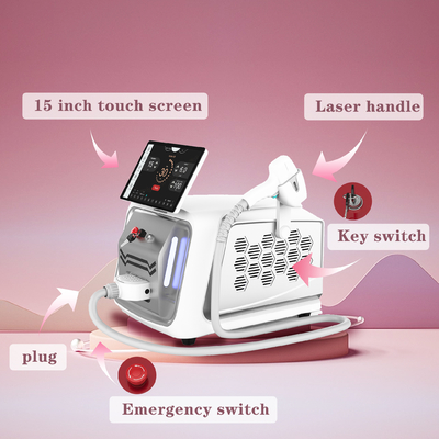 808nm 1064nm 755nm Diode Laser épilation machine de beauté portable avec MDSAP