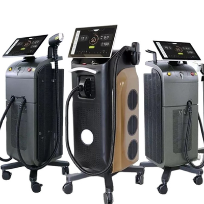 Machine à épilation laser à diode à trois longueurs d'onde pour le commerce