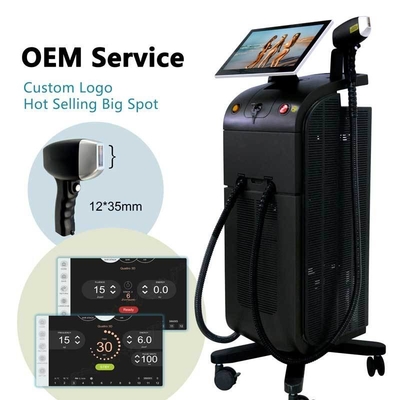 Machine de beauté professionnelle pour l' épilation au laser à diode 808nm avec manuel d'entraînement