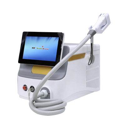 Écran tactile couleur de 15 pouces 810nm Machine d' épilation laser à fibre avec 1000w de puissance