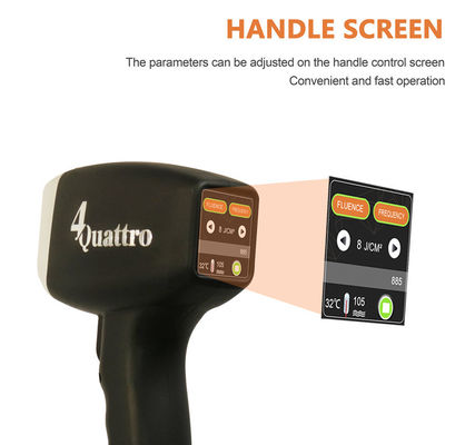 Appareil d'épilation au laser à diodes multi-longueurs d'onde prenant en charge plusieurs types de peau et couleurs de cheveux pour des traitements polyvalents