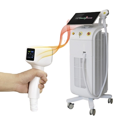 Équipement d'épilation au laser 755 808 1064nm Laser à diode Laser titane avec commutateur Q