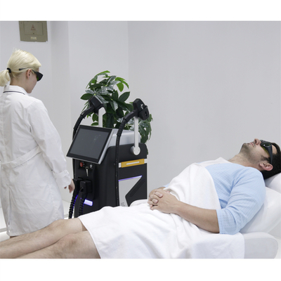 Glace médicale Platine 755nm 808nm 1064nm Laser permanent épilation 808nm Laser à diode