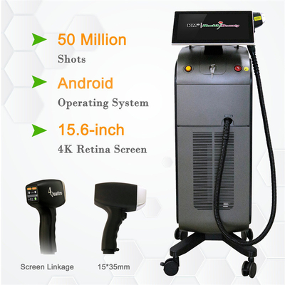 808 755 1064 940nm Laser machine d'épilation par glace pour un traitement précis et ciblé