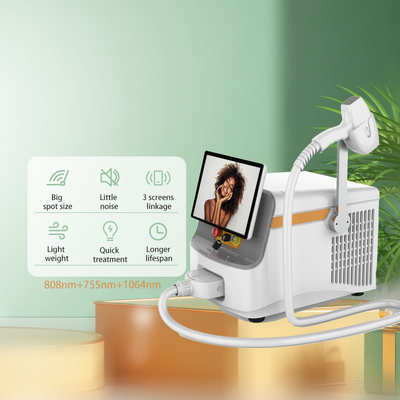 KM300d Weifang KM 1000w 1200w 3 longueurs d'onde Diode laser 755/808/1064nm Avec mise à jour USB