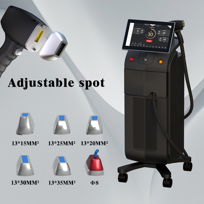 Machine à éliminer les poils à diode laser au titane