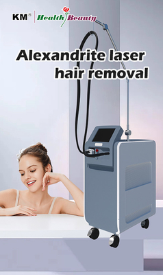 Machines laser à Alexandrite ND YAG permanentes à impulsion longue de 755 nm pour les femmes