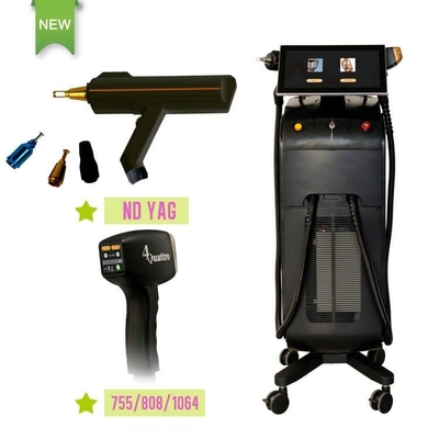 3 longueurs d'onde machine d'épilation laser 808nm 1064nm 755nm pour les femmes beauté permanente