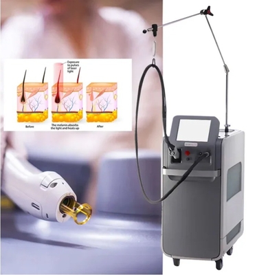 Épilation à longue durée Weifang KM 755nm Alexandrite 1064nm ND YAG Laser à longue impulsion