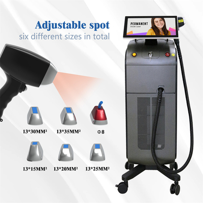 Machine d'épilation laser 3D 810Nm avec service personnalisé et taille de la tache 15 * 27mm