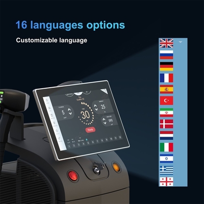 Machine d'épilation laser 3D 810Nm avec service personnalisé et taille de la tache 15 * 27mm