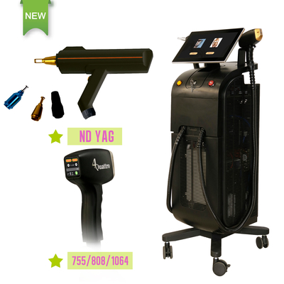 Salons de beauté IPL Machine laser épilation RF soins de la peau épilation de tatouage