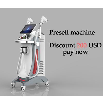 IPL 4 longueurs d'onde Machine d' épilation laser sans douleur Diode 755nm 808nm 940nm 1064nm