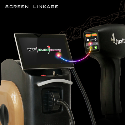 Machine de beauté pour épilation au laser au titane 12*20mm 15*27mm 14*26mm 14*33mm Taille du point