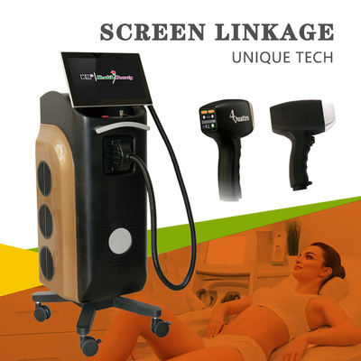 Machine d' épilation laser à diode 808nm professionnelle avec technologie laser au titane