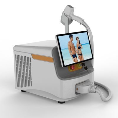 Machine d'épilation laser à fibre légère Système d'épilation permanente portable