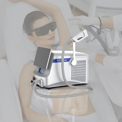 Dispositif d'épilation laser à diode coupée à fibre fixe 1-400 ms Option