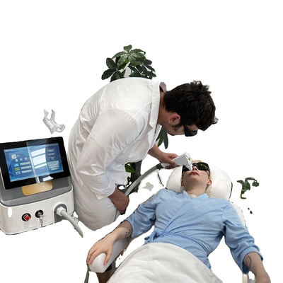 OEM ODM Machine d'épilation laser à diode couplée à fibres longueur d'onde 808nm
