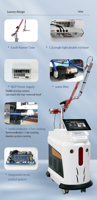 Commercial Q commuté Laser machine à enlever les tatouages 1064nm 532nm 755nm