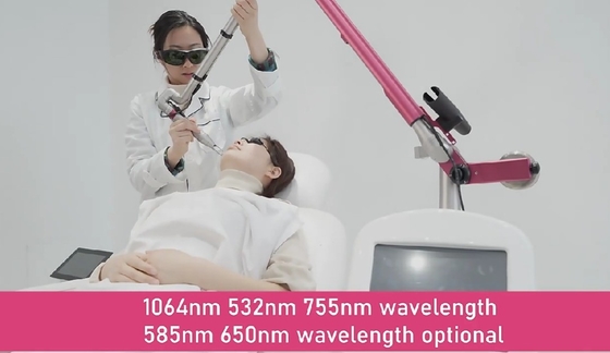 Machine laser YAG à picosecondes commerciale 3500W, appareil de détachement de tatouage laser indolore
