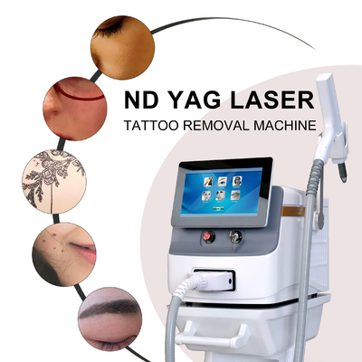 Machine d' épilation laser à longue impulsion Nd YAG Portable pour le commerce
