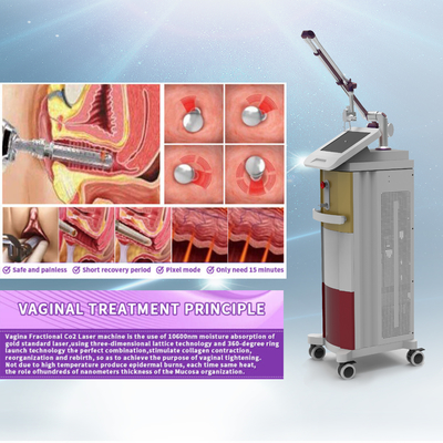 Machine fractionnée laser portable 40W pour salon de beauté 2 ans de garantie