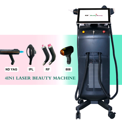 Une machine de beauté pour le rajeunissement de la peau à 808nm, une machine laser à diodes pour l' épilation permanente.