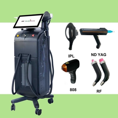 755nm 808nm 1064nm Machine de beauté multifonctionnelle Pico Nd YAG Laser avec technologie RF
