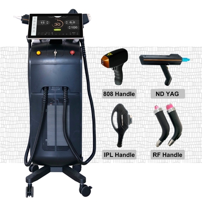 Machine de beauté multifonctionnelle de 1800W pour l' épilation avec laser YAG