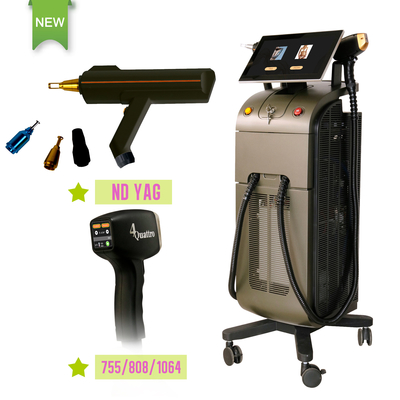 4 en 1 machine laser de beauté multifonctionnelle pour l' épilation commerciale