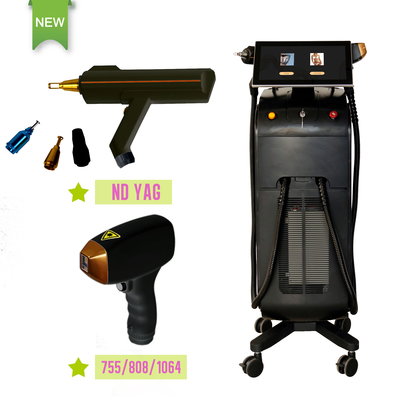 4 en 1 machine laser de beauté multifonctionnelle pour l' épilation commerciale