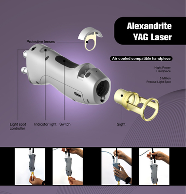 Nd Yag Candle Alexandrite Laser Machine épilation avec Mdsap