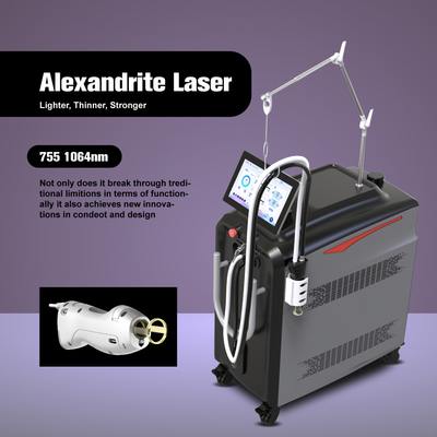 Épilation au laser à la alexandrite de grande taille