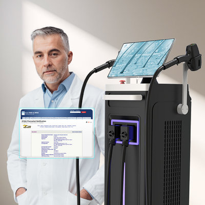 808nm/755 808 1064 940 Manuel de l'utilisateur Vidéo Diode Laser Machine d'épilation