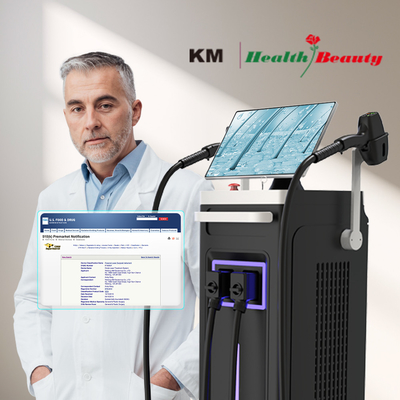 808 Diode Laser Machine d'épilation de glace 4 longueurs d'onde 1064nm Taille variable de la tache Système Android