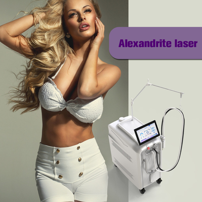 Longue impulsion 2 en 1 Alexandrite 1064nm ND YAG refroidissement à l'azote Laser à fibres conduites Machine laser d'épilation permanente