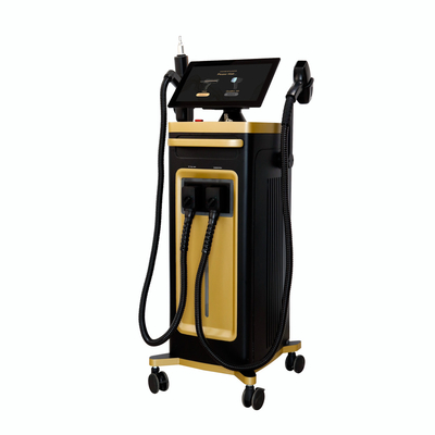 Améliorer la routine de beauté Appareil de beauté polyvalent Diode technologie laser 2 poignées