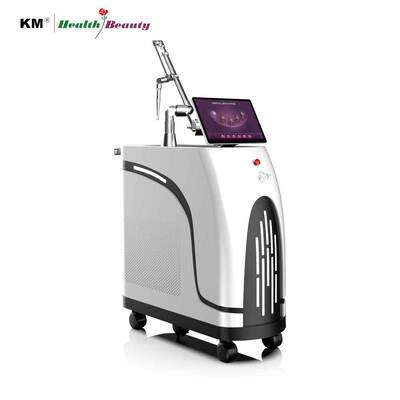 Approuvé par la CE Q Commuté Picoseconde Nd Yag Laser Machine à longue impulsion Picolaser 1064 532 755 650 585 Masque à technologie de micro-courant
